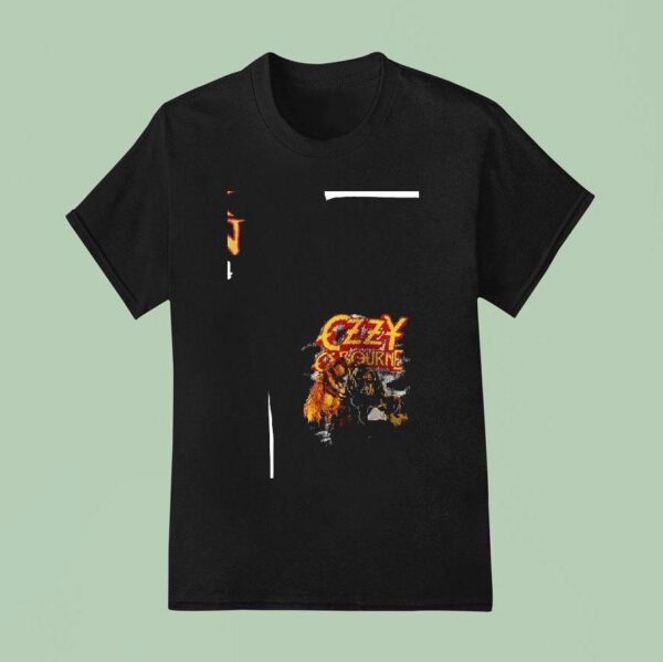 Ozzy Osbourne Bark At The Moon Work Tour Vintage T Shirt