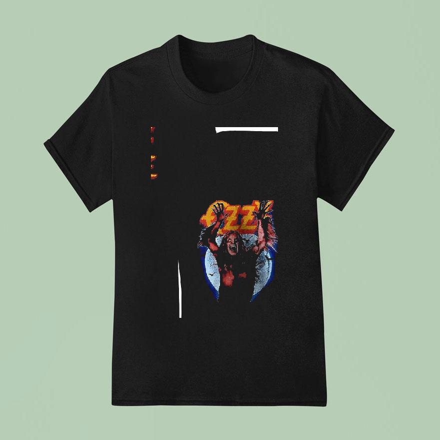 Ozzy Osbourne Bark At The Moon Ozzy Rules T Shirt