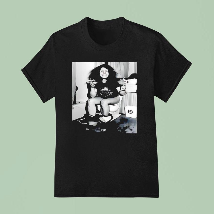 Ozzy Osbourne On Toilet Vintage T Shirt