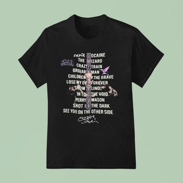Ozzy Osbourne Own Osbour Signature T Shirt