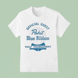 Pabst Blue Ribbon Golf Tournament Guest Brass Tacks T Shirt