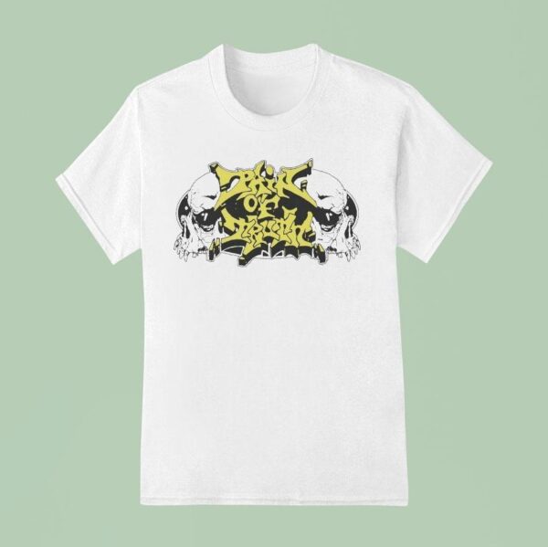 Pain Of Truth Graffiti Skulls T Shirt