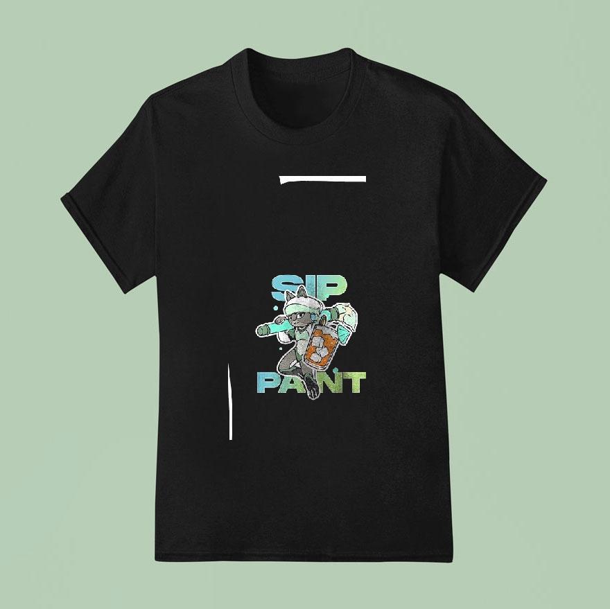 Paint Your Jupiverse Sip Pain T Shirt