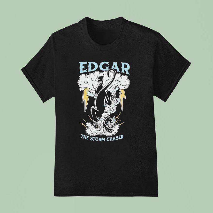 Panther Edgar The Storm Chaser T Shirt