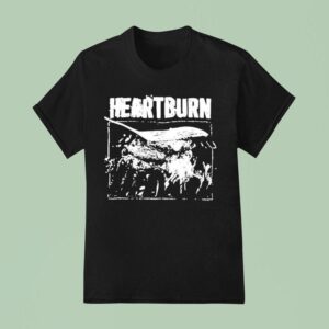 Papa Meat Wearing Heartburn T Shirt