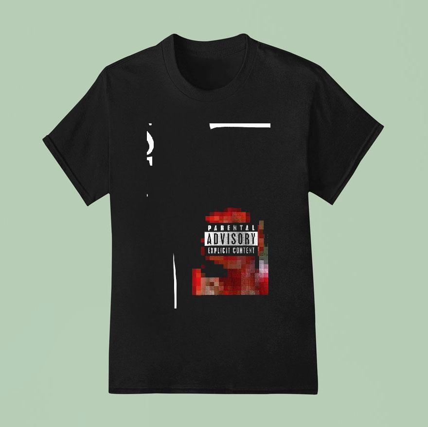 Parental Advisory Explicit Content Jesus Wept Hell Raiser T Shirt
