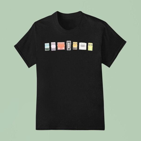 Paul Smith X Oasis Guitar Pedals T Shirt