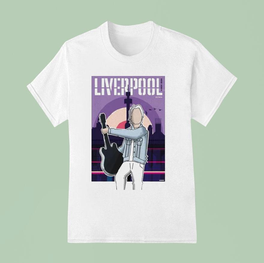 Paul Weller Liverpool Uk Tour November T Shirt