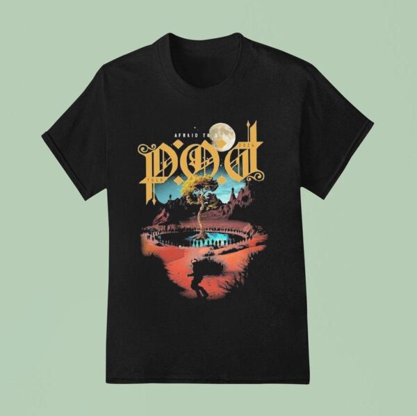 Payable On Death Pod Afraid To Die World Tour T Shirt