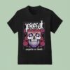 Payable On Death Pod Purple Sugar Skull T Shirt