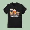 Peanuts Characters Happiness Is Texas Longhorns T Shirt