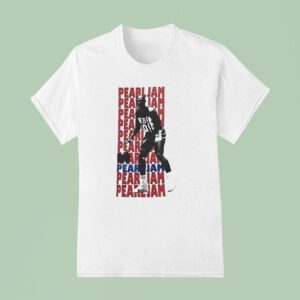 Pearl Jam Julius Erving New York Nets Basketball Vintage T Shirt