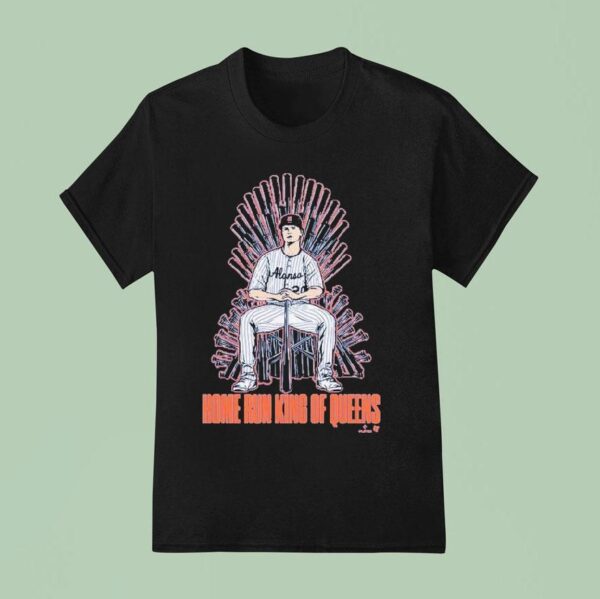 Pete Alonso Home Run King Of Queens T Shirt