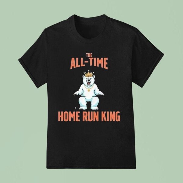Pete Alonso New York Mets Polar Bear The All Time Home Run King T Shirt