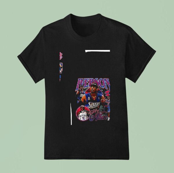 Philadelphia Ers Iverson Allen The Answer We Talkin Bout Practice Signature T Shirt