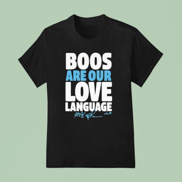 Philadelphia Baseball Phillies Max Kepler Boos Are Our Love Language T Shirt