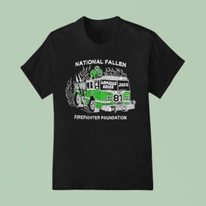 Philadelphia Eagles National Fallen Firefighters Foundation Lombard House Philly T Shirt