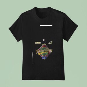 Philadelphia Ealges X Chris Brown Breezy Bowl Logo T Shirt
