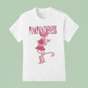 Pink Pantheress Cartoon T Shirt