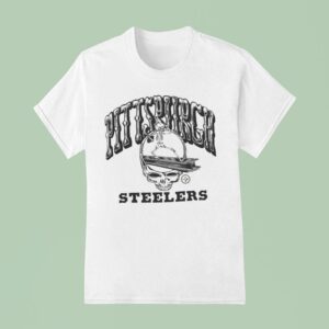 Pittsburgh Slers Nfl X Grateful Dead Skeleton T Shirt