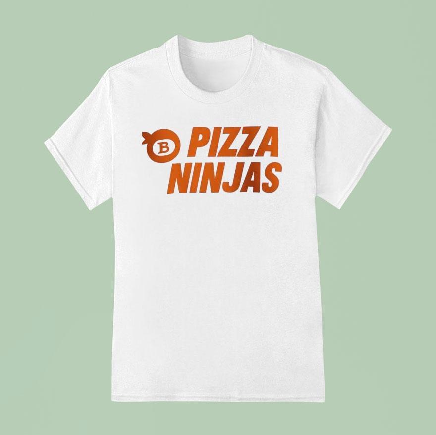 Pizza Ninjas B Logo T Shirt