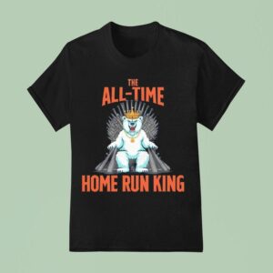 Polar Bear The All Time Home Run King New York Mets T Shirt