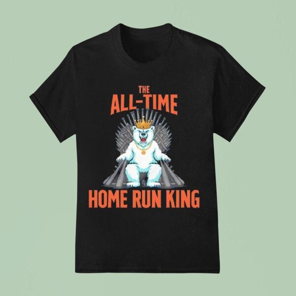 Polar Bear The All Time Home Run King New York Mets T Shirt