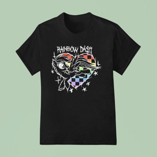 Pony Rainbow Dash Hear T Shirt