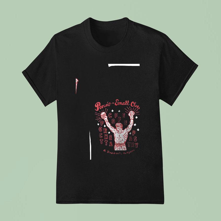 Porco S Small Oven Coffee A Knock Out Everytime T Shirt