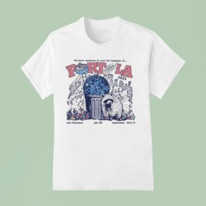 Portola Music Festival The Best Weekend Of Your Life Happens At San Francisco Pier September Dumpster Disco Raccoon T Shirt