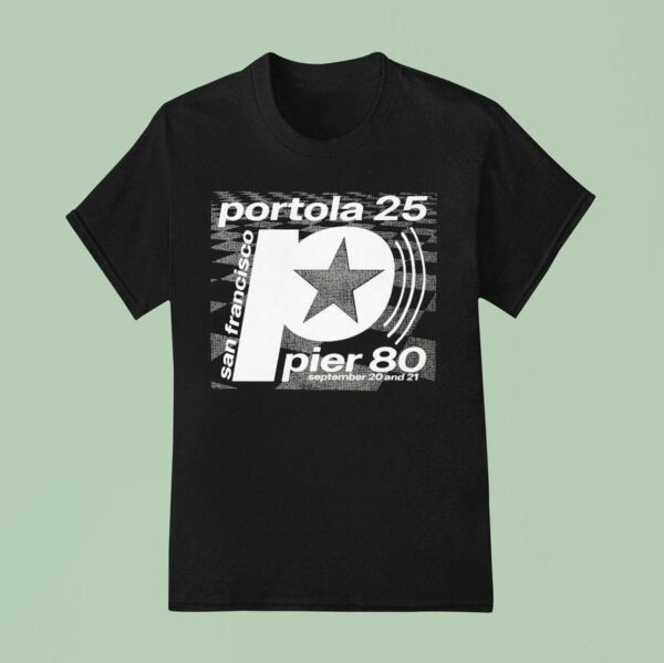 Portola Pier San Francisco Star September And T Shirt