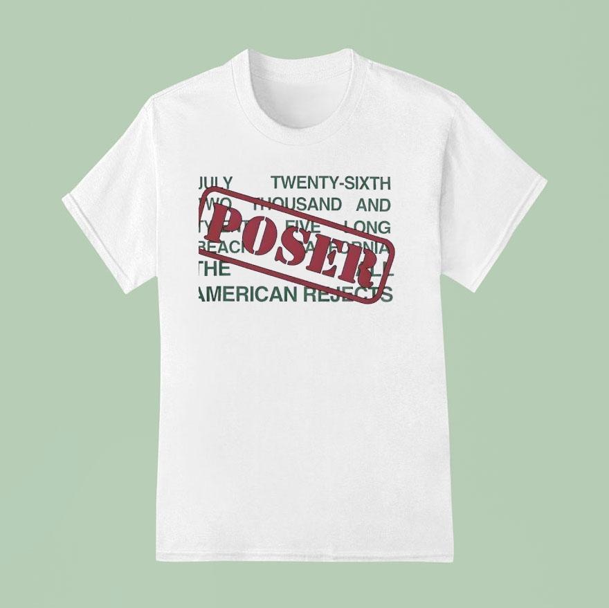 Poser It S Still The Motherfucking Warded Tour Bitches T Shirt