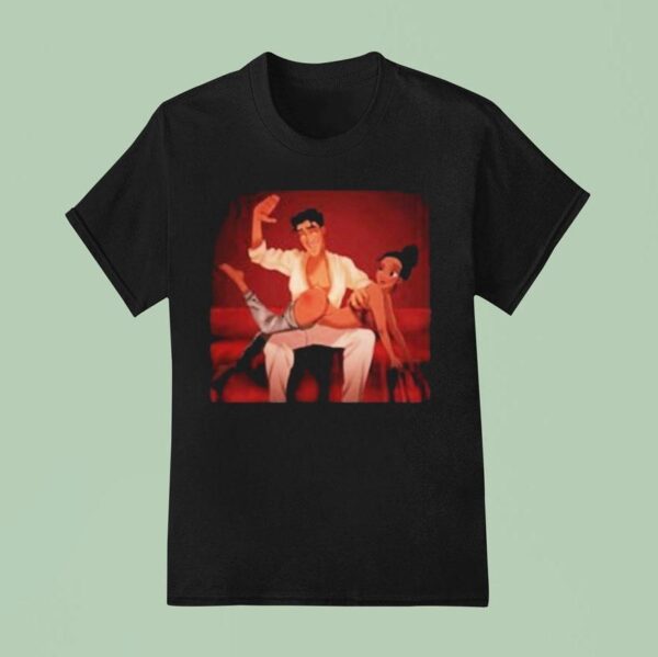 Princess Tiana And Prince Naveen Naughty T Shirt