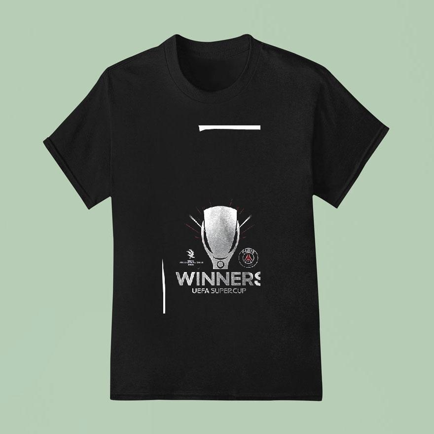 Psg Uefa Super Cup Winners T Shirt