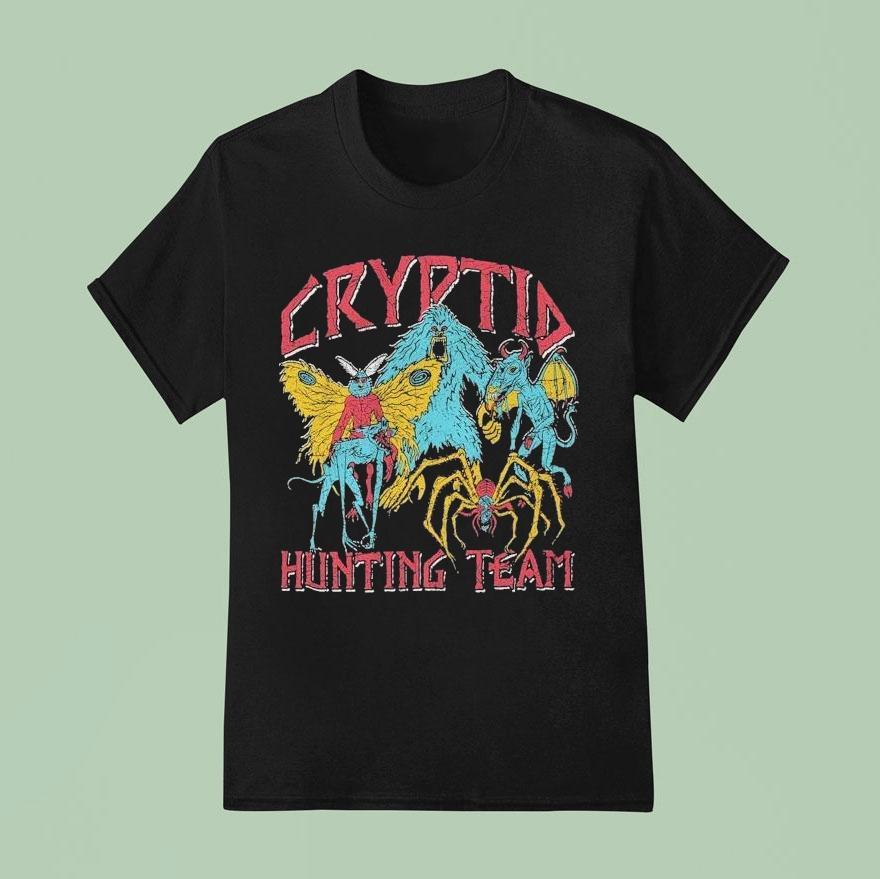 Psychopoly Cryptid Hunting Team T Shirt