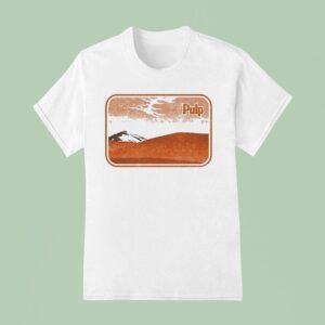 Pulp Postcard Ecru T Shirt