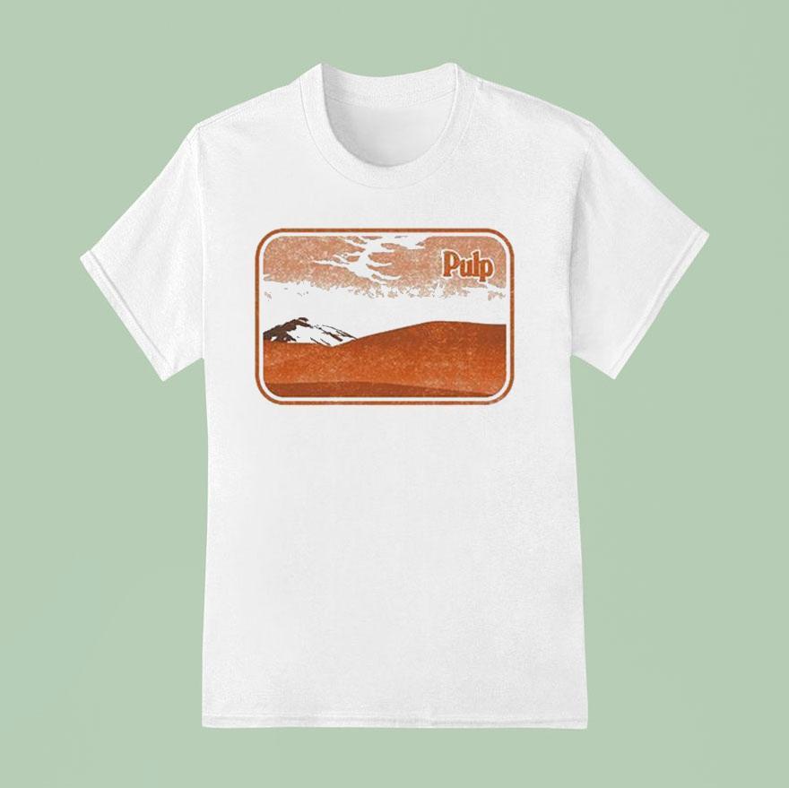 Pulp Postcard Ecru T Shirt