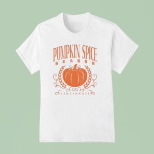 Pumpkin Spice Season Cincinnati Halloween T Shirt