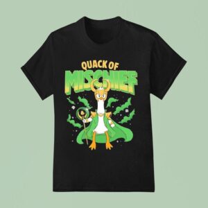 Quack Of Mischief A Duck As Loki T Shirt