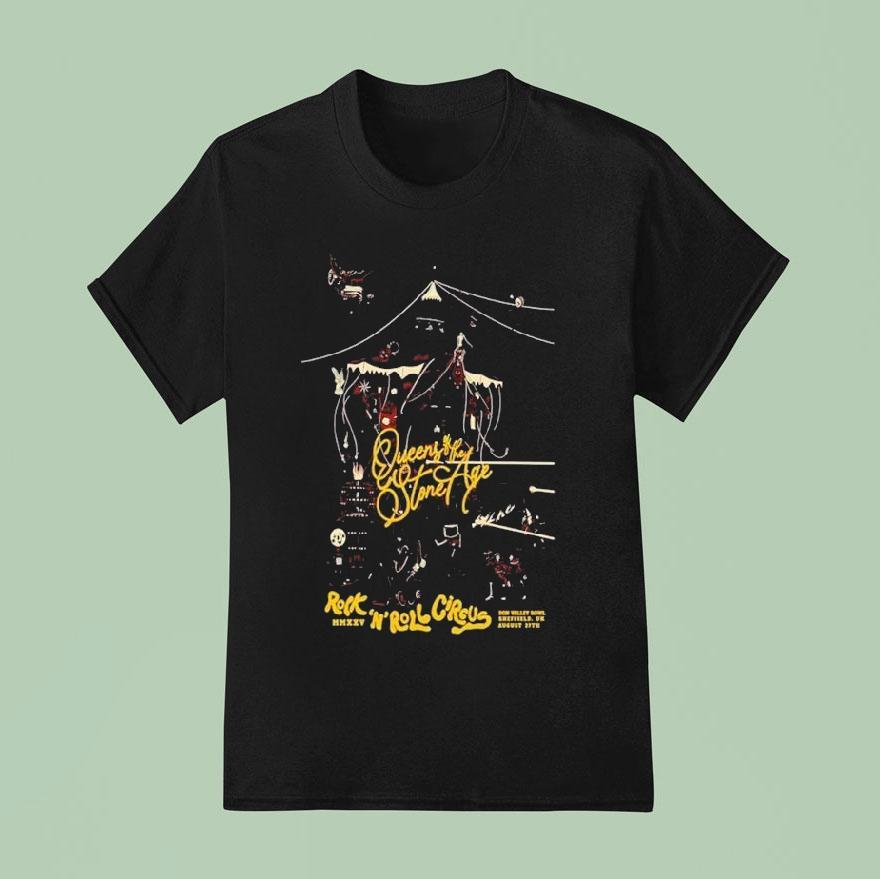 Queens Of The Stone Age Live Sheffield Uk T Shirt