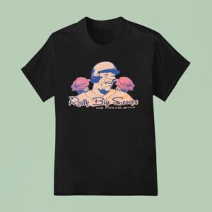 Raffy Big Scoops Ice Cream Shop Baseball T Shirt