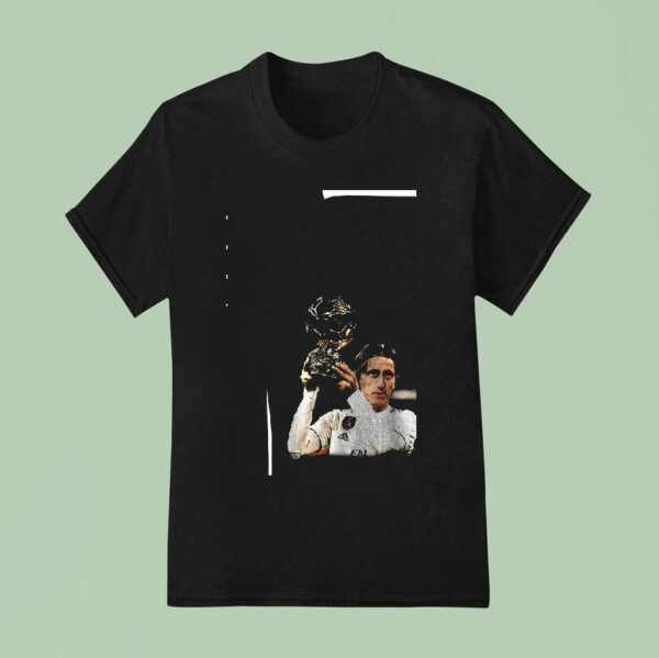 Real Madrid Tour Luka Modric Snow T Shirt