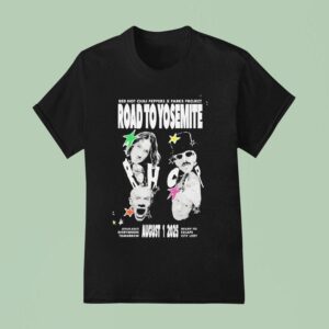 Red Hot Chili Peppers X Parks Project Road To Yosemite August T Shirt