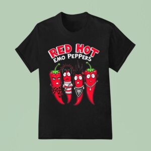 Red Hot Emo Peppers T Shirt