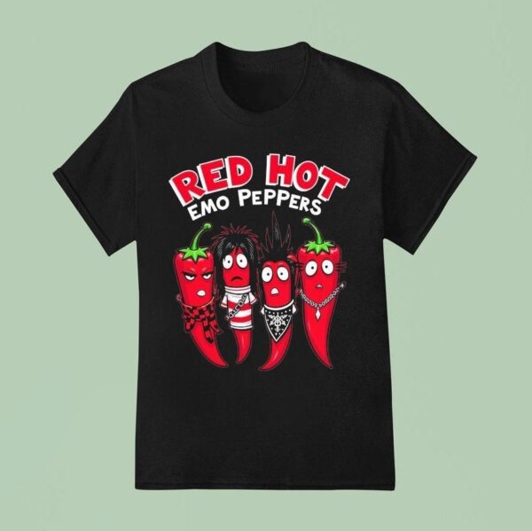 Red Hot Emo Peppers T Shirt