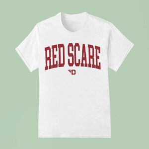 Red Scare Dayton Flyers Logo T Shirt