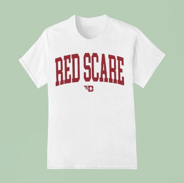 Red Scare Dayton Flyers Logo T Shirt