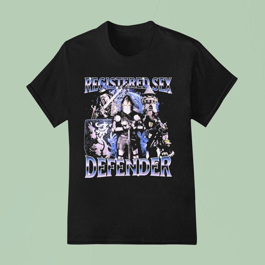 Registered Sex Defender T Shirt