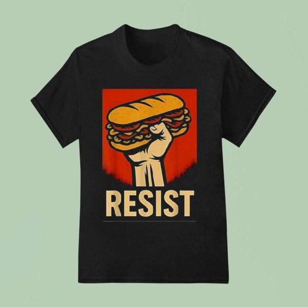 Resist Dc Sandwich Thrower T Shirt