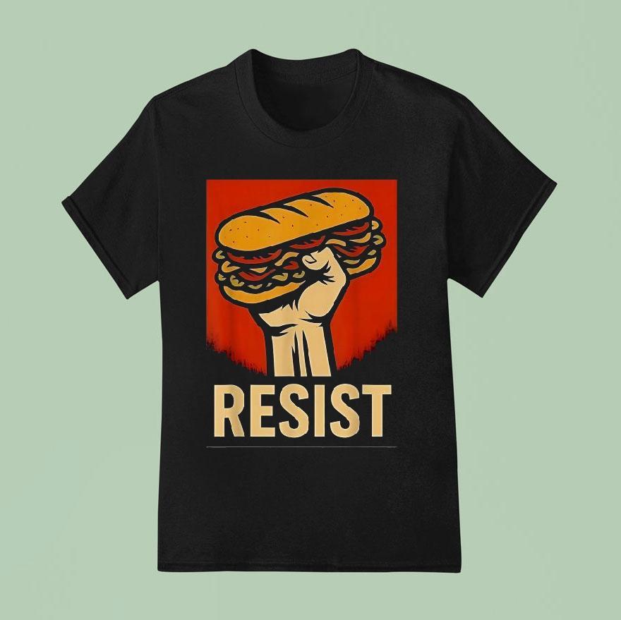 Resist Dc Sandwich Thrower T Shirt
